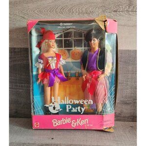 Vintage 1998 Target Barbie & Ken Halloween Party Pirates Gift Set #19874